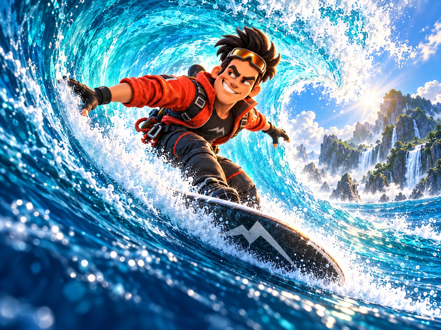 SurviveGuy Surf adventure artwork